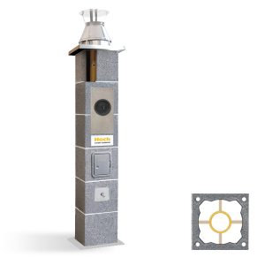 Komin Keramik S Hoch