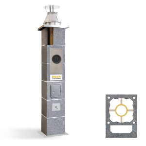 Komin Keramik SW Hoch