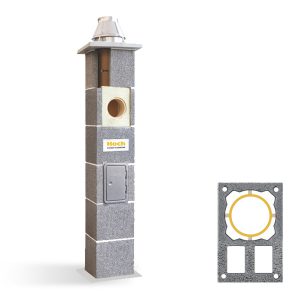 Komin Standard S2W Hoch