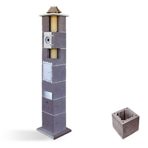 Komin Turbo S S Leier