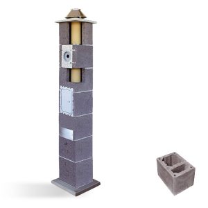 Komin Turbo S SW Leier