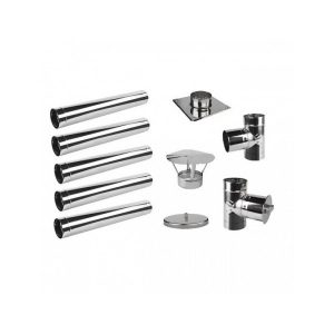 Komin Jednościenny Okrągły Żaroodporny Prodmax