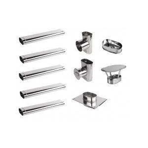 Komin Jednościenny Okrągły Kwasoodporny Prodmax